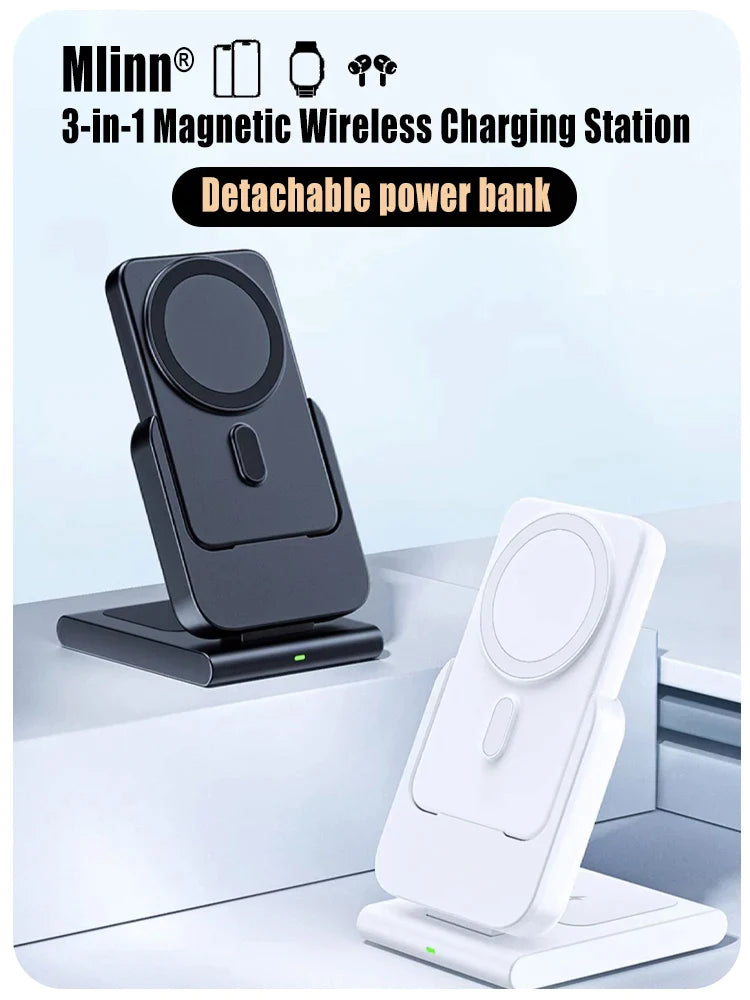 MacSafe 3in1 5000mAh  Magnetic Wireless Power Bank & Charger Station - Premium Chargers & Powerbanks from Dressmycell.com - Just $60! Shop now at Dressmycell.com MacSafe 3in1 5000mAh  Magnetic Wireless Power Bank & Charger Station - Premium Chargers & Powerbanks from Dressmycell.com - Just $60! Shop now at Dressmycell.com